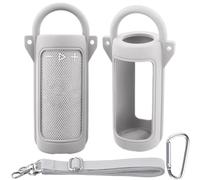 co2CREA Coque en Silicone pour JBL Grip Enceinte Bluetooth | Housse de protection en Silicone Légère et portable avec Mousqueton et Bandoulière amovible