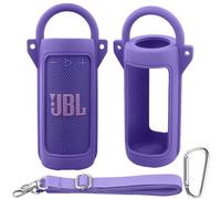 co2CREA Coque en Silicone pour JBL Grip Enceinte Bluetooth | Housse de protection en Silicone Légère et portable avec Mousqueton et Bandoulière amovible