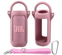 co2CREA Coque en Silicone pour JBL Grip Enceinte Bluetooth | Housse de protection en Silicone Légère et portable avec Mousqueton et Bandoulière amovible
