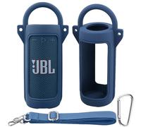 co2CREA Coque en Silicone pour JBL Grip Enceinte Bluetooth | Housse de protection en Silicone Légère et portable avec Mousqueton et Bandoulière amovible