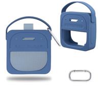 co2CREA Coque en Silicone pour SoundLink Micro 2nd Gen Enceinte | Housse de Protection en Silicone Légère et Portable avec Mousqueton