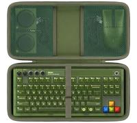 co2CREA Dur Étui de Voyage Rigide Housse Cas Coque pour 8Bitdo Retro 87 Mechanical Keyboard with RGB Backlight(boîte Seule,Case Only)