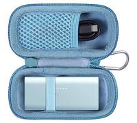 co2CREA Dur Étui de Voyage Rigide Housse Cas Coque pour Anker PowerBank 621, Housse de Protection Compatible Anker connecteur Lightning intégré 5000mah 12W Chargeur Portable(boîte Seule,Case Only)