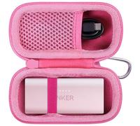 co2CREA Dur Étui de Voyage Rigide Housse Cas Coque pour Anker PowerBank 621, Housse de Protection Compatible Anker connecteur Lightning intégré 5000mah 12W Chargeur Portable(boîte Seule,Case Only)