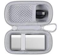 co2CREA Dur Étui de Voyage Rigide Housse Cas Coque pour Anker PowerBank 621, Housse de Protection Compatible Anker connecteur Lightning intégré 5000mah 12W Chargeur Portable(boîte Seule,Case Only)