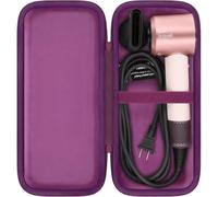 co2CREA Dur Étui de Voyage Rigide Housse Cas Coque pour Dyson Supersonic Travel Sèche-Cheveux,Convient pour Dyson HD19 et Accessoires(boîte Seule,Case Only)