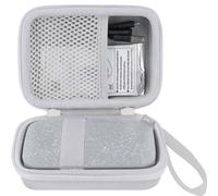 co2CREA Dur Étui de Voyage Rigide Housse Cas Coque pour HP Sprocket Portable 2x3 Instant Photo Printer (Blanc)（boîte Seule,Case Only）