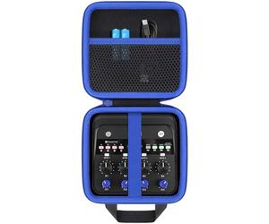 co2CREA Dur Étui de Voyage Rigide Housse Cas Coque pour Zoom P4next enregistreur de Podcast(boîte Seule,Case Only)