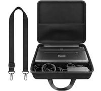 co2CREA Dur Étui de Voyage Rigide Housse Cas pour Canon Pixma TR160 / iP110 / TR150 Imprimante Jet d'encre (boîte Seule) (Demi-Grille)