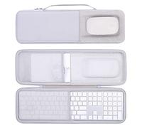co2CREA Dur Étui de Voyage Rigide Housse Cas pour Magic Keyboard numérique（Peut être stocké Magic Mouse）（boîte Seule,Case Only,ne Contient Pas d'ensemble Clavier/Souris