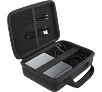 co2CREA Étui Compatible avec Anker Prime 200W Station de Recharge 6 Ports | Housse Uniquement, Coque Antichoc avec Poche Filet Intérieure et Dragonne, Compatible avec Power Bank et Chargeur Accessoires