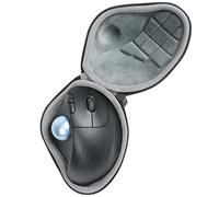 co2CREA Étui Compatible avec Logitech M570/ Ergo M575 Souris | Coque Rigide en EVA, Protection Antichoc, Espace pour Accessoires, Étui Uniquement