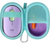co2CREA Étui Compatible avec Logitech Pebble Mouse 2 M350s Bluetooth | Compatible avec Logitech POP, Coque Rigide en EVA, Protection Antichoc, Étui Uniquement