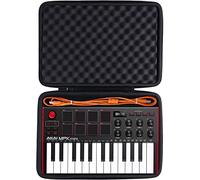 co2CREA Étui de Rigide pour Akai Professional MPK Mini MK3 Clavier MIDI | Coque Rigide en EVA, Protection Antichoc, Espace pour Accessoires, Étui Uniquement