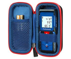 co2CREA Étui de Rigide pour Bosch Professional Distanziometro laser GLM 40 | Coque Rigide en EVA, Protection Antichoc, Espace pour Accessoires, Étui Uniquement