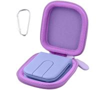 co2CREA Étui de Rigide pour Logitech Mobi Fold Ultraportable Souris | Boîtier Seulement, Anti-choc EVA Coque avec Mosqueton pour Voyages en Plein Air