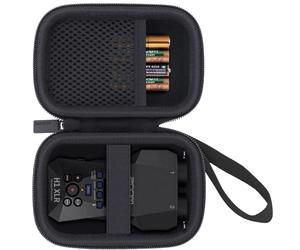 co2CREA Étui de Rigide pour Zoom H1 XLR Enregistreur Portable | Coque Rigide en EVA, Protection Antichoc, Espace pour Accessoires, Étui Uniquement