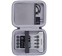 co2CREA Étui de Rigide pour Zoom P4 PodTrak Enregistreur de Podcast | Coque Rigide en EVA, Protection Antichoc, Espace pour Accessoires, Étui Uniquement