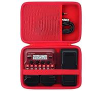 co2CREA Étui de Voyage Rigide pour Zoom G1X / B1X / A1X FOUR/IFS FOUR (Boîte Seule) (Rouge)