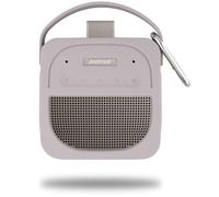 co2CREA Étui en Silicone avec Mosqueton pour Bose Nouveauté SoundLink Micro (2e génération) Enceinte Bluetooth Portable, Housse de Protection Ultra-légère Portable