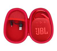 co2CREA Étui pour JBL Clip 5 Haut-Parleur Bluetooth Ultra Portable | Housse Uniquement, Coque de Protection Rigide et Portable avec Mousqueton