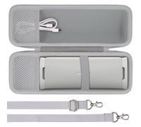 co2CREA Étui pour Sony ULT Field 1 Enceinte Portable sans Fil Bluetooth | Housse Uniquement, Coque EVA Antichoc avec Bandoulière Amovible pour Voyages en Extérieur