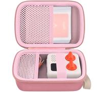 co2CREA Étui rigide compatible avec lecteur de musique Yoto Mini Kids - Haut-parleur pour enfants - Lecture de cartes audio - Radio et étui pour cartes - Peut contenir jusqu'à 36 cartes Yoto, Étui
