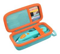 co2CREA Étui Rigide pour 3Doodler Start+ Essentials Ensemble de Stylo 3D | Housse Uniquement, Coque EVA Antichoc avec Poche Filet Intérieure et Dragonne