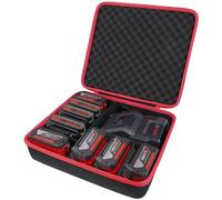 co2CREA Étui Rigide pour Bosch Batterie et Chargeur Rapide Starter Set 18V | Coque Rigide en EVA, Protection Antichoc, Étui Uniquement