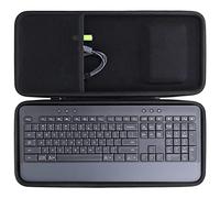 co2CREA Housse de Rigide Compatible avec Logitech Signature K650 Clavier | Coque Rigide en EVA, Protection Antichoc, Étui Uniquement