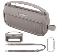 co2CREA Housse en Silicone Compatible Speaker Case pour Bose SoundLink Flex 2nd Gen Enceinte,Protection en Silicone+Comprendre Mousqueton à Crochet +Bandoulière(Haut-Parleur Non Inclus)