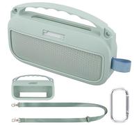 co2CREA Housse en Silicone Compatible Speaker Case pour Bose SoundLink Flex 2nd Gen Enceinte,Protection en Silicone+Comprendre Mousqueton à Crochet +Bandoulière(Haut-Parleur Non Inclus)
