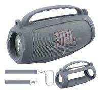 co2CREA Housse en Silicone en Protection Étui Speaker Case pour JBL Charge 5 Enceinte Bluetooth Portable (Haut-Parleur Non Inclus)