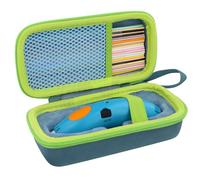 co2CREA Travel Hard Case pour 3Doodler Start + Essentials Set de Stylo 3D, Support d'organisateur de Stockage pour la Recharge de Filament d'impression et Le Chargeur USB