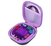 co2CREA Voyage Stockage Porter Étui Housse Case pour VTECH TRANSLUCIDE Rockit Twist Consoles de Jeux éducatifs (Violet Interne)