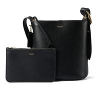 Coach Sac seau Bleecker 21 en cuir de vache finement grainé noir – Femme – Taille One Size
