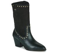 Coach Bottes à talon PHEOBE LEATHER BOOTIE in Noir 39