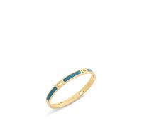 COACH Bracelet 'Signature' bleu cyan / or, Taille One Size