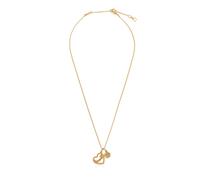 Coach - Brass Necklace - Femme - Accessoires - Jaune - Taille: ONE Size