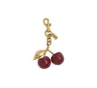 COACH Breloque de sac - Bag Charm Crystal Cherry rouge