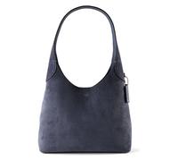 Coach Brooklyn Sac à bandoulière Cuir véritable 28 cm bleu