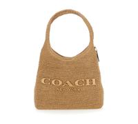 Coach - Brooklyn Shoulder Bag 39 - Femme - Sacs - Beige - Taille: ONE Size