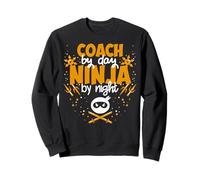 Coach by Day Ninja at Night - Meilleur entraîneur Sweatshirt