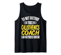 Coach Calisthenics Dérangé Humour Street Workout Débardeur