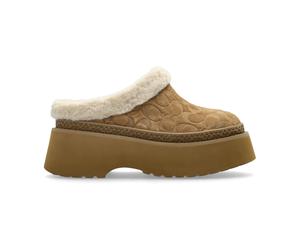 Coach - Cecelia Platform Chaussures - Femme - Chaussures - Beige - Taille: 39 EU