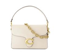 Coach - Chain Tabby Shoulder Bag - Femme - Sacs - Blanc - Taille: ONE Size