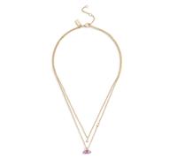 COACH Chaîne or / rose / transparent, Taille One Size
