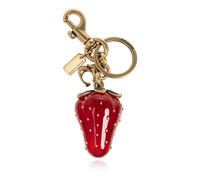 Coach - Charm Sac Fraise - Femme - Accessoires - Jaune - Taille: ONE Size