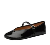 Coach Chaussures plates sculptées C Soft Mary Jane pour femme, noir, 38.5 EU