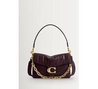 Coach COACH Black Currant Chain Tabby Shoulder Bag With Quilting